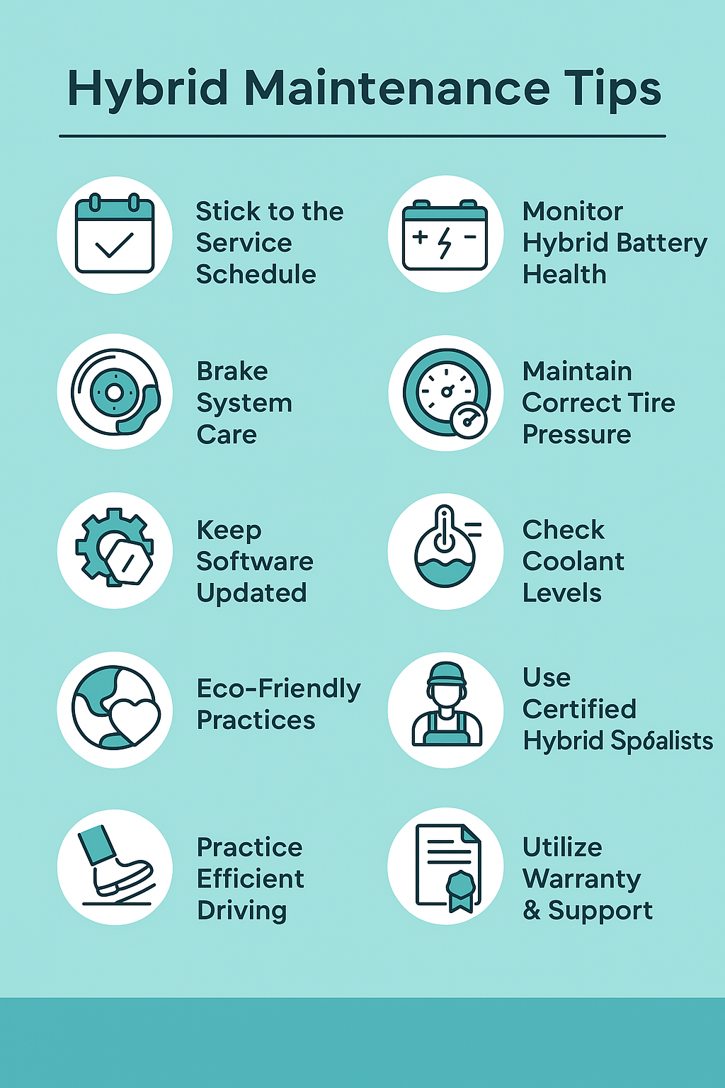 Hybrid Maintenance Checklist